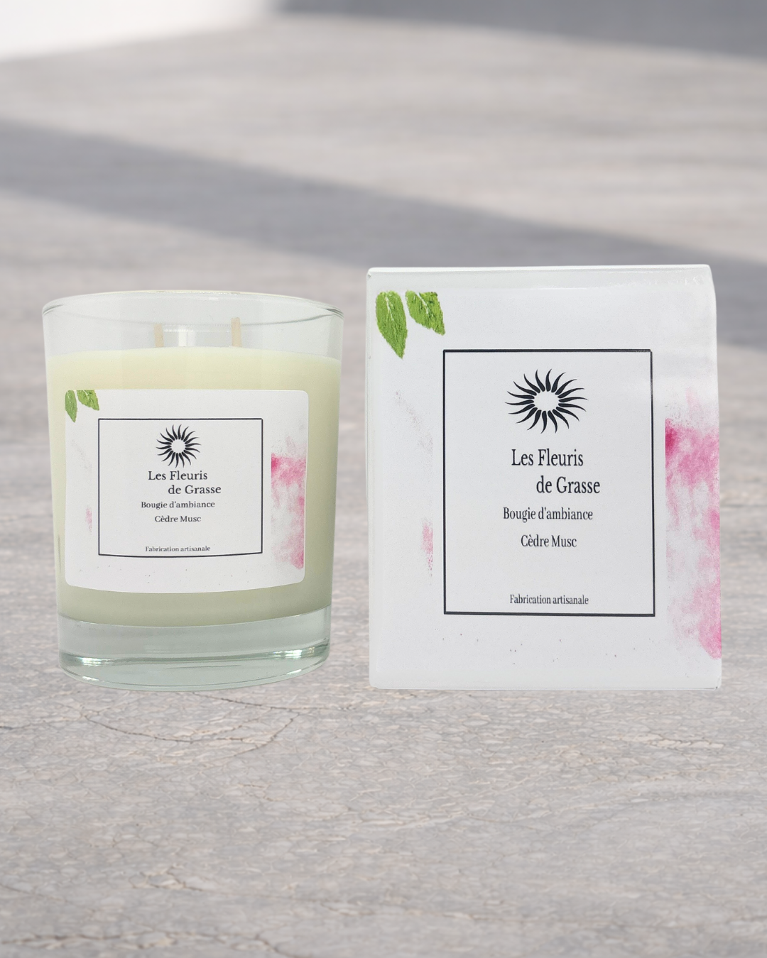 Bougie 220 gr Cedre Musc