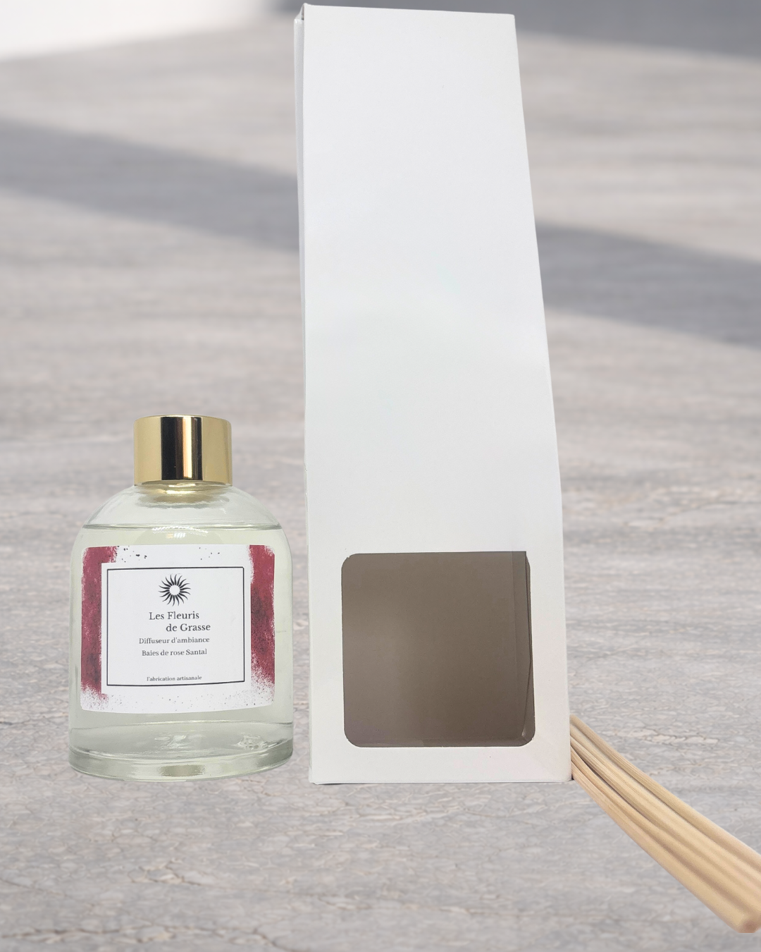 Diffuseur d'Ambiance 250ml Baies de Rose Santal