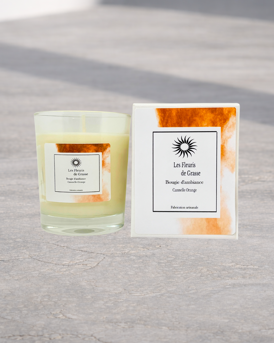 Bougie 130 gr Cannelle orange