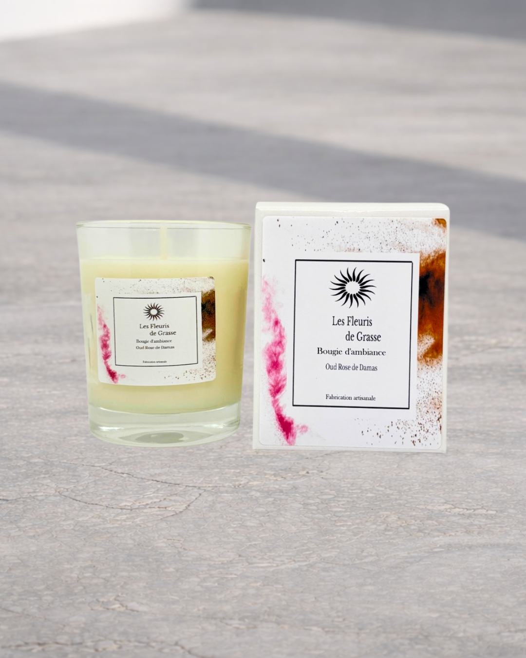 Bougie 130 gr Oud Rose de Damas