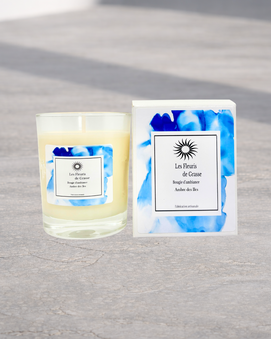 Bougie 130 gr Ambre des Iles