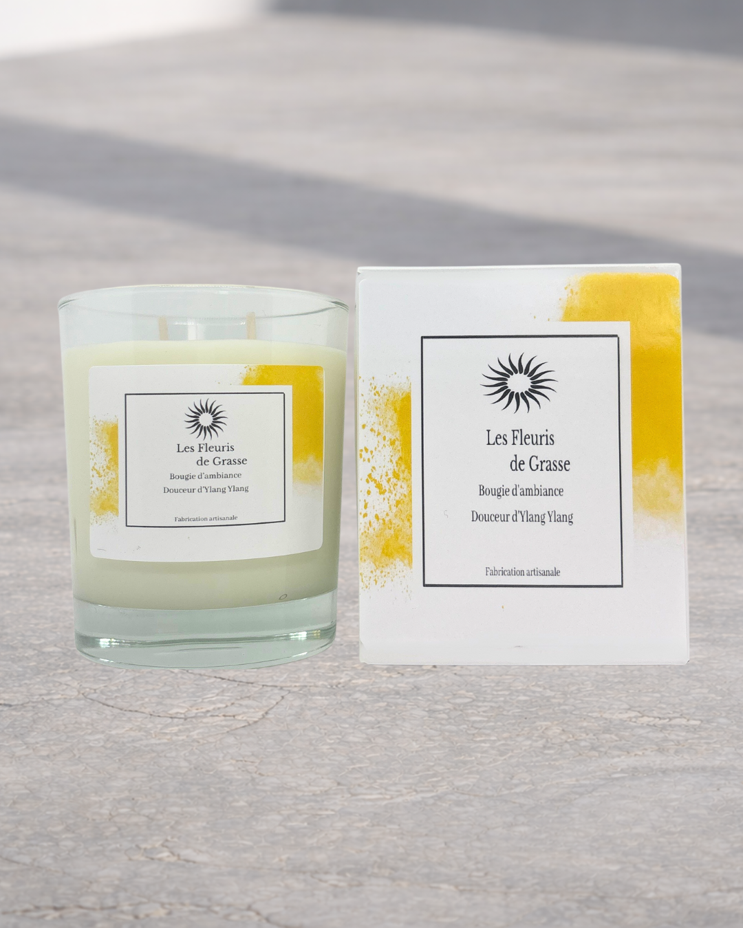 Bougie 220 gr Douceur Ylang ylang