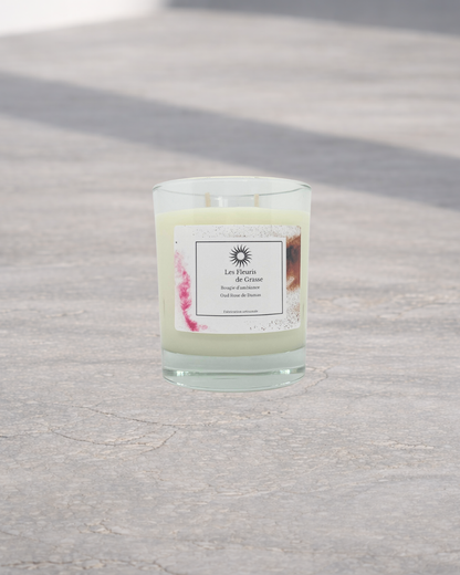 Bougie 220 gr Oud rose de damas