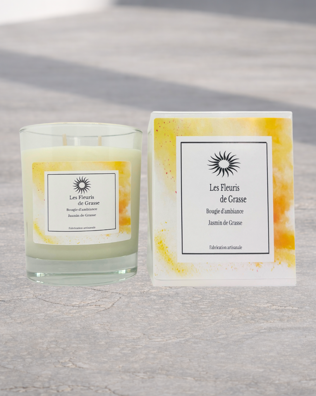 Bougie 220 gr Jasmin de Grasse