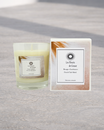 Bougie 130 gr Fleur de Tiaré Monoi