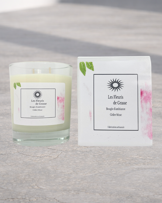Bougie 220 gr Cedre Musc