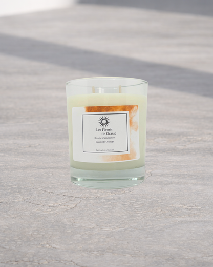 Bougie 220 gr Cannelle orange