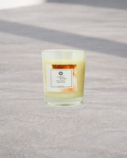 Bougie 130 gr Cannelle orange