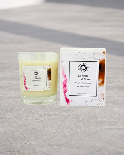 Bougie 130 gr Oud Rose de Damas
