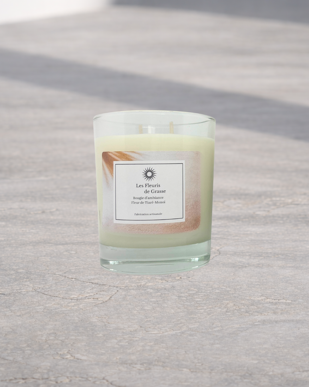 Bougie 220 gr Fleur de Tiaré Monoi