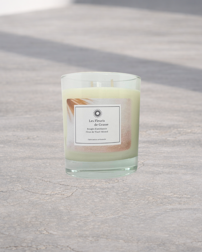 Bougie 220 gr Fleur de Tiaré Monoi