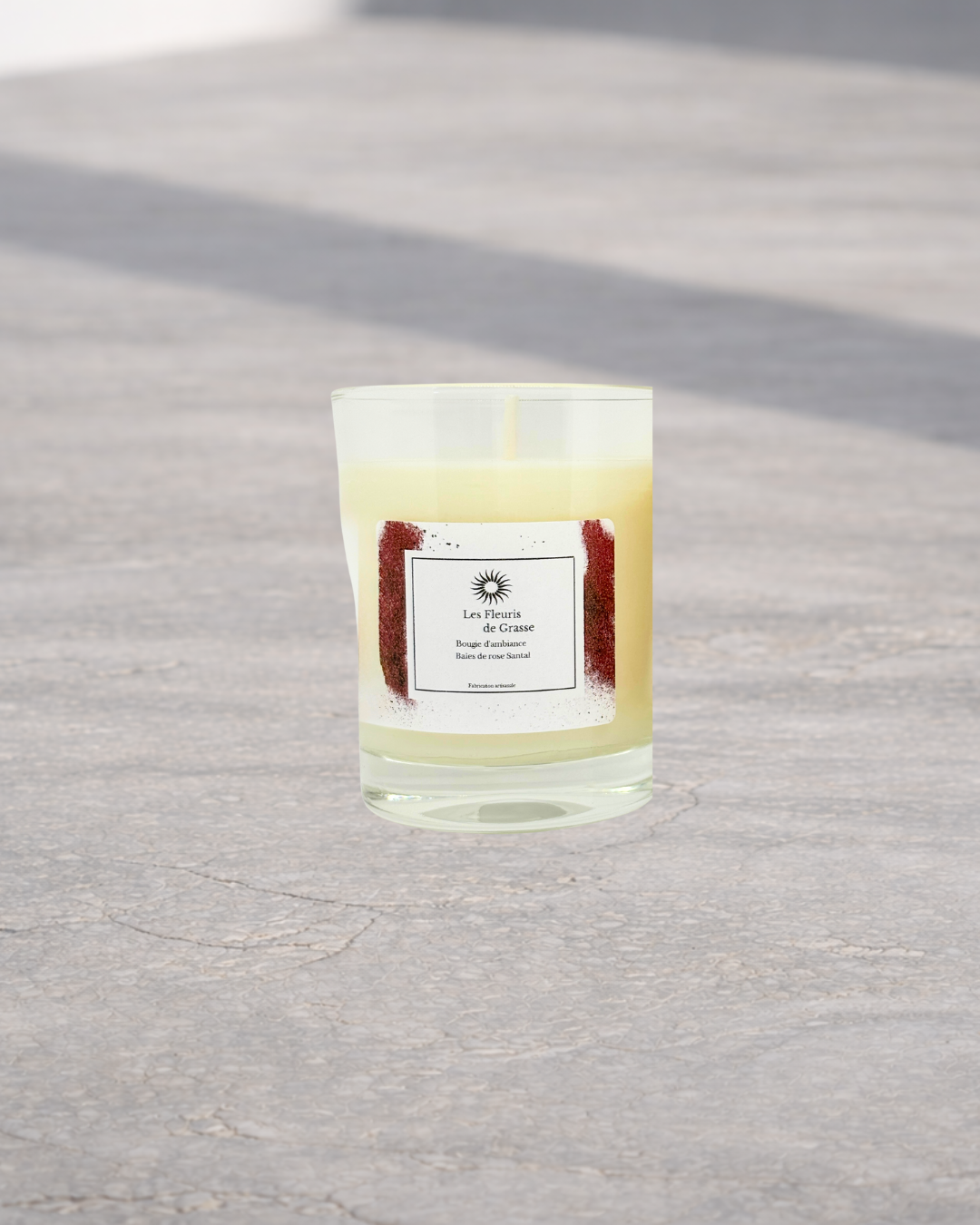 Bougie 130 gr Baies de rose santal