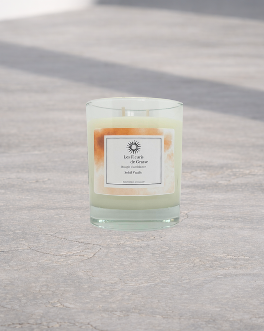 Bougie 220 gr Soleil Vanille
