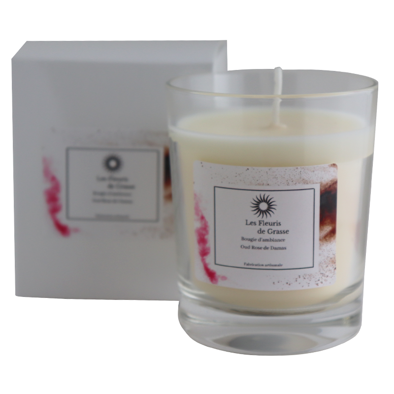 Bougie 130 gr Oud Rose de Damas